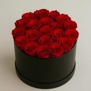Le round large red