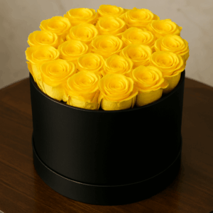 le round large yellow